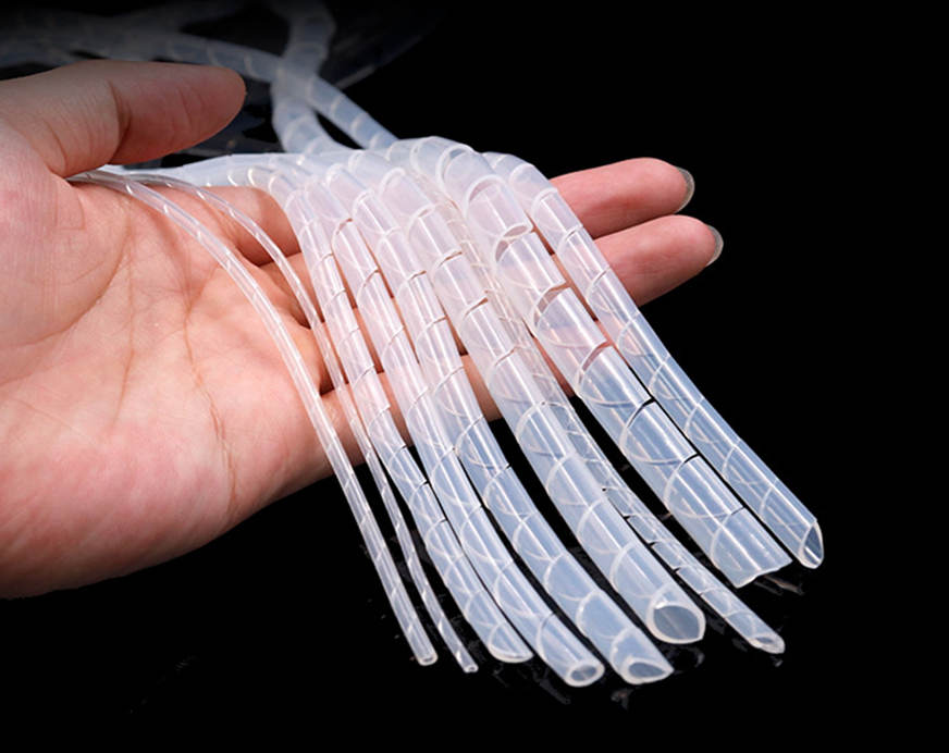 Silicone winding tube wire organizer