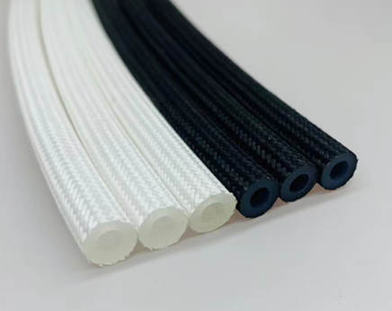 Outer Inside Braided Silicone Tube For Coffee Machine