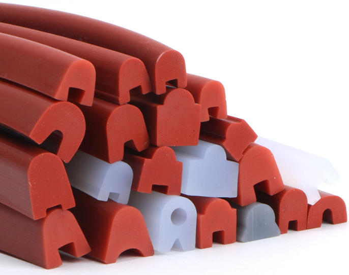 Custom silicone sealing strips silicone profiles profiles,durable, wear-resistant,heat-resistant stripes