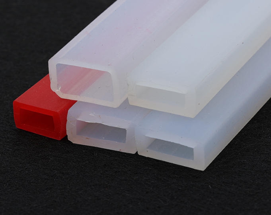 Silicone square tube hose