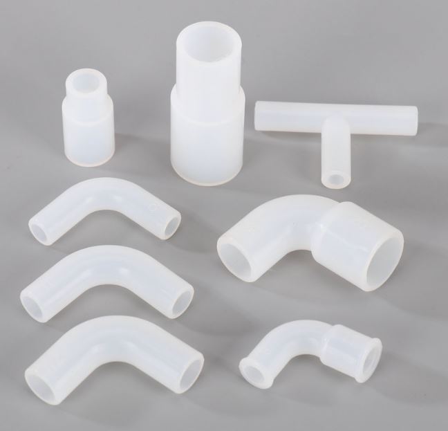 Elastic Silicone Hose Coupling Rubber 90 Degree Elbow Connector, Soft Joint Adapter for Hard Pipe Flexible Connection